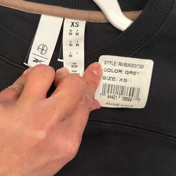 ANINE BING REEBOK SWEATSHIRT - Picture 8 of 13